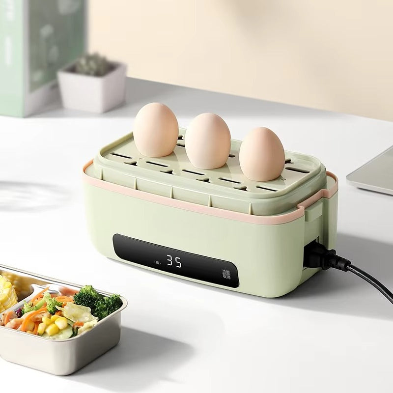 Portapranzo elettrico portatile a doppio strato