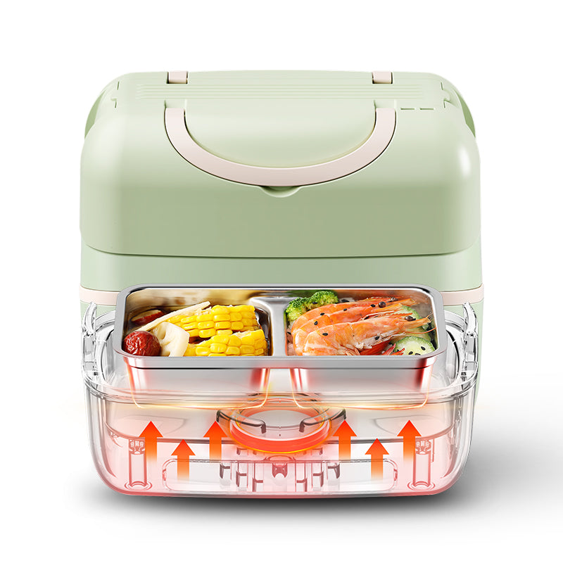 Portapranzo elettrico portatile a doppio strato