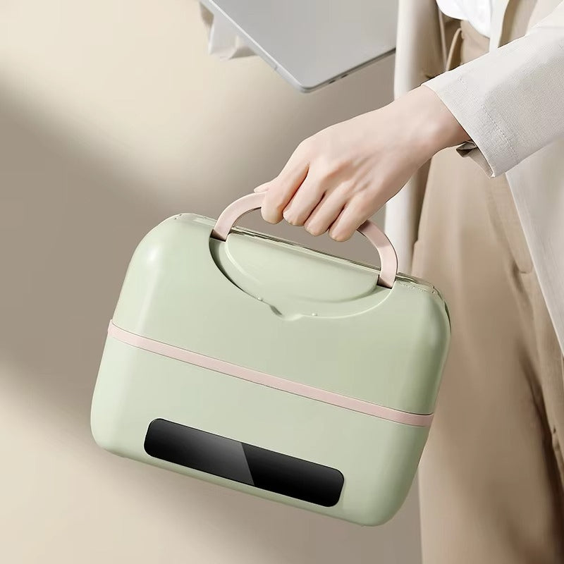 Portapranzo elettrico portatile a doppio strato